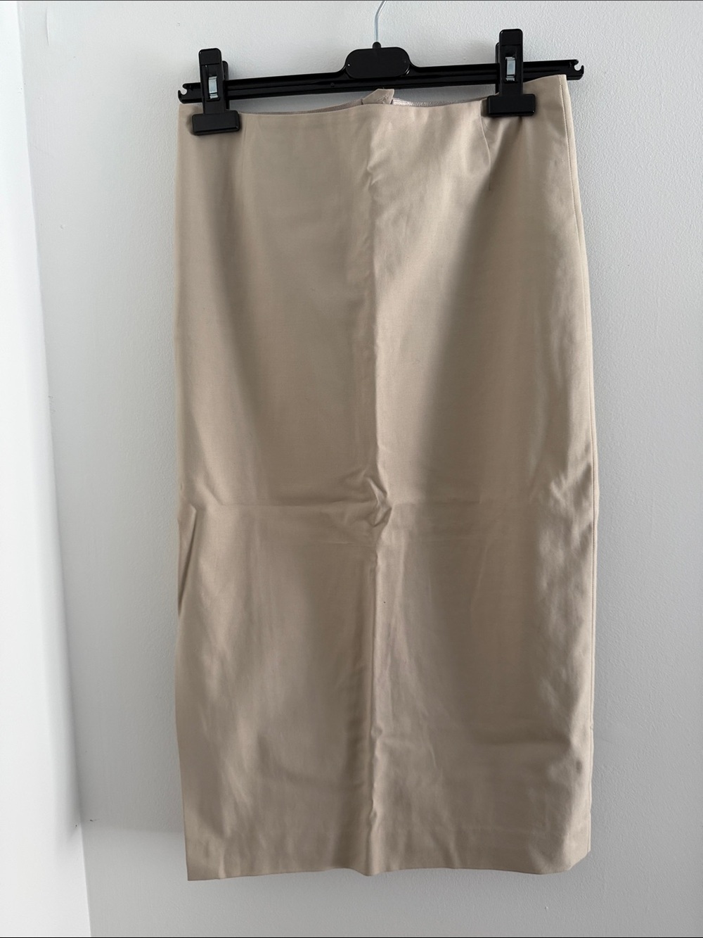 Lafayette 148 New York Neutral Beige Pencil Skirt